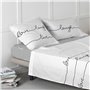 Drap housse HappyFriday BLANC Multicouleur 140 x 200 x 32 cm 