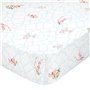 Drap housse HappyFriday Sakura Multicouleur 140 x 200 x 32 cm