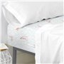 Drap housse HappyFriday Sakura Multicouleur 105 x 200 x 32 cm