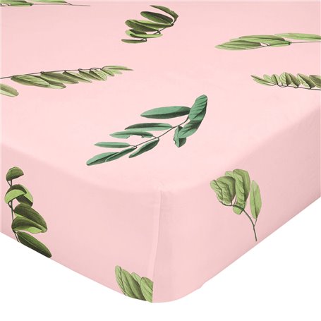 Drap housse HappyFriday Blooming Multicouleur 90 x 200 x 32 cm