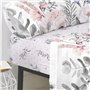 Drap housse HappyFriday Delicate Multicouleur 140 x 200 x 32 cm 