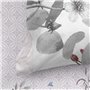 Drap housse HappyFriday Delicate bouquet Multicouleur 160 x 200 x 32 cm