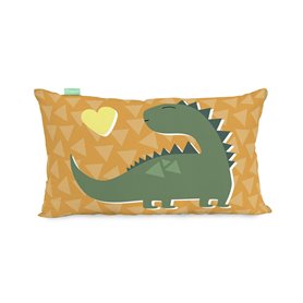 Housse de coussin HappyFriday Happydino Multicouleur 50 x 30 cm