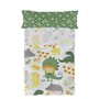 Jeu de draps HappyFriday Happynois Happydino Multicouleur Lit 1 persone 2 Pièces