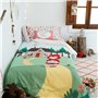 Parure de couette HappyFriday Mr Fox Red riding hood  Multicouleur Lit 1 persone 2 Pièces