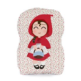 Coussin HappyFriday Mr Fox Multicouleur Chaperon Rouge 40 x 30 cm