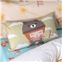 Housse de coussin HappyFriday Camping Multicouleur 50 x 30 cm