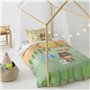 Parure de couette HappyFriday Happynois Camping Multicouleur Lit 1 persone 2 Pièces