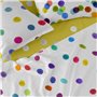 Drap housse HappyFriday Confetti Multicouleur 200 x 200 x 32 cm