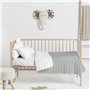 Couvre-lit HappyFriday Basic Kids Dash Gris 100 x 130 cm