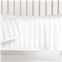 Couvre-lit HappyFriday Basic Kids Dash Blanc 100 x 130 cm