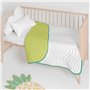 Couvre-lit HappyFriday Basic Kids Arista Vert 100 x 130 cm