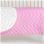 Couvre-lit HappyFriday Basic Kids Arista Rose 100 x 130 cm