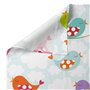 Jeu de draps pour berceau HappyFriday Mr Fox Little Birds Multicouleur Lit de bébé 2 Pièces