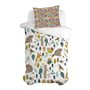 Taie d'oreiller HappyFriday Moshi Moshi Harvestwood Multicouleur 60 x 70 cm