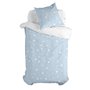 Parure de couette HappyFriday Basic Kids Bleu Lit 1 persone 2 Pièces