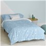 Parure de couette HappyFriday Basic Kids Bleu Lit 1 persone 2 Pièces