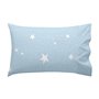 Jeu de draps HappyFriday Basic Kids Little star Bleu Lit de bébé 2 Pièces