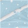 Jeu de draps HappyFriday Basic Kids Little star Bleu Lit 1 persone 2 Pièces