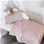 Parure de couette HappyFriday Basic Kids Rose Lit de bébé 2 Pièces