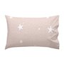 Jeu de draps HappyFriday Basic Kids Little star Rose Lit de bébé 2 Pièces