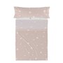 Jeu de draps HappyFriday Basic Kids Little star Rose Lit 1 persone 2 Pièces