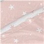 Jeu de draps HappyFriday Basic Kids Little star Rose Lit 1 persone 2 Pièces