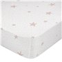 Drap housse HappyFriday BASIC KIDS Rose 70 x 140 x 14 cm