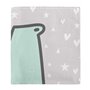 Serviette de toilette HappyFriday Moshi Moshi Best Buddies Multicouleur 70 x 150 cm