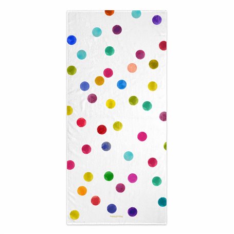 Serviette de toilette HappyFriday Confetti Multicouleur 70 x 150 cm