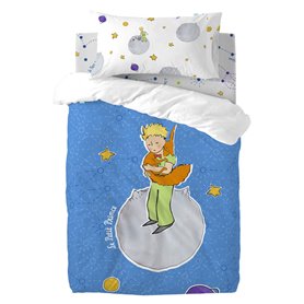 Parure de couette HappyFriday Le Petit Prince Accolade Multicouleur Lit de bébé 2 Pièces