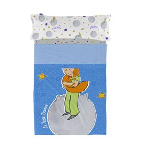 Jeu de draps HappyFriday Le Petit Prince Accolade Multicouleur Lit 1 persone 2 Pièces