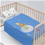 Jeu de draps HappyFriday Le Petit Prince Accolade Multicouleur Lit de bébé 2 Pièces