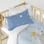 Parure de couette HappyFriday Le Petit Prince Univers Multicouleur Lit de bébé 2 Pièces