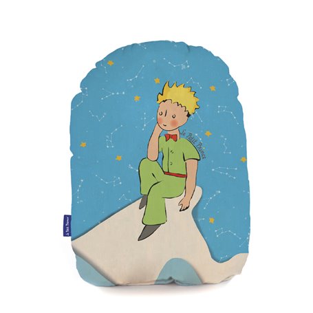 Coussin HappyFriday Le Petit Prince La nuit Multicouleur 40 x 30 cm