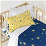 Parure de couette HappyFriday Le Petit Prince La Nuit Multicouleur Lit de bébé 2 Pièces