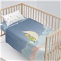 Jeu de draps HappyFriday Le Petit Prince La lune Multicouleur Lit de bébé 2 Pièces