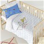 Parure de couette HappyFriday Le Petit Prince Navire Multicouleur Lit de bébé 2 Pièces