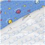 Jeu de draps HappyFriday Le Petit Prince Navire  Multicouleur Lit 1 persone 2 Pièces