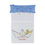Jeu de draps HappyFriday Le Petit Prince Navire  Multicouleur Lit 1 persone 2 Pièces