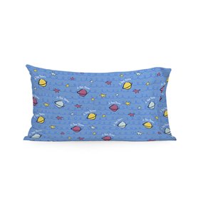 Taie d'oreiller HappyFriday Le Petit Prince Navire Multicouleur 50 x 75 cm