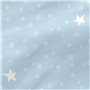 Housse de couette non rembourrée HappyFriday Basic Kids Little star Bleu 105 x 200 cm