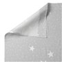 Jeu de draps HappyFriday Basic Kids Little star Gris Lit de bébé 2 Pièces