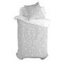 Parure de couette HappyFriday Basic Kids Gris Lit 1 persone 2 Pièces