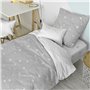 Parure de couette HappyFriday Basic Kids Gris Lit 1 persone 2 Pièces