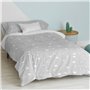 Parure de couette HappyFriday Basic Kids Gris Lit 1 persone 2 Pièces