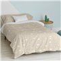 Parure de couette HappyFriday Basic Kids Beige Lit 1 persone 2 Pièces