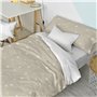 Parure de couette HappyFriday Basic Kids Beige Lit 1 persone 2 Pièces