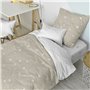 Parure de couette HappyFriday Basic Kids Beige Lit 1 persone 2 Pièces