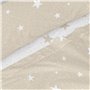 Jeu de draps HappyFriday Basic Kids Little star Beige Lit 1 persone 180 x 270 cm 2 Pièces